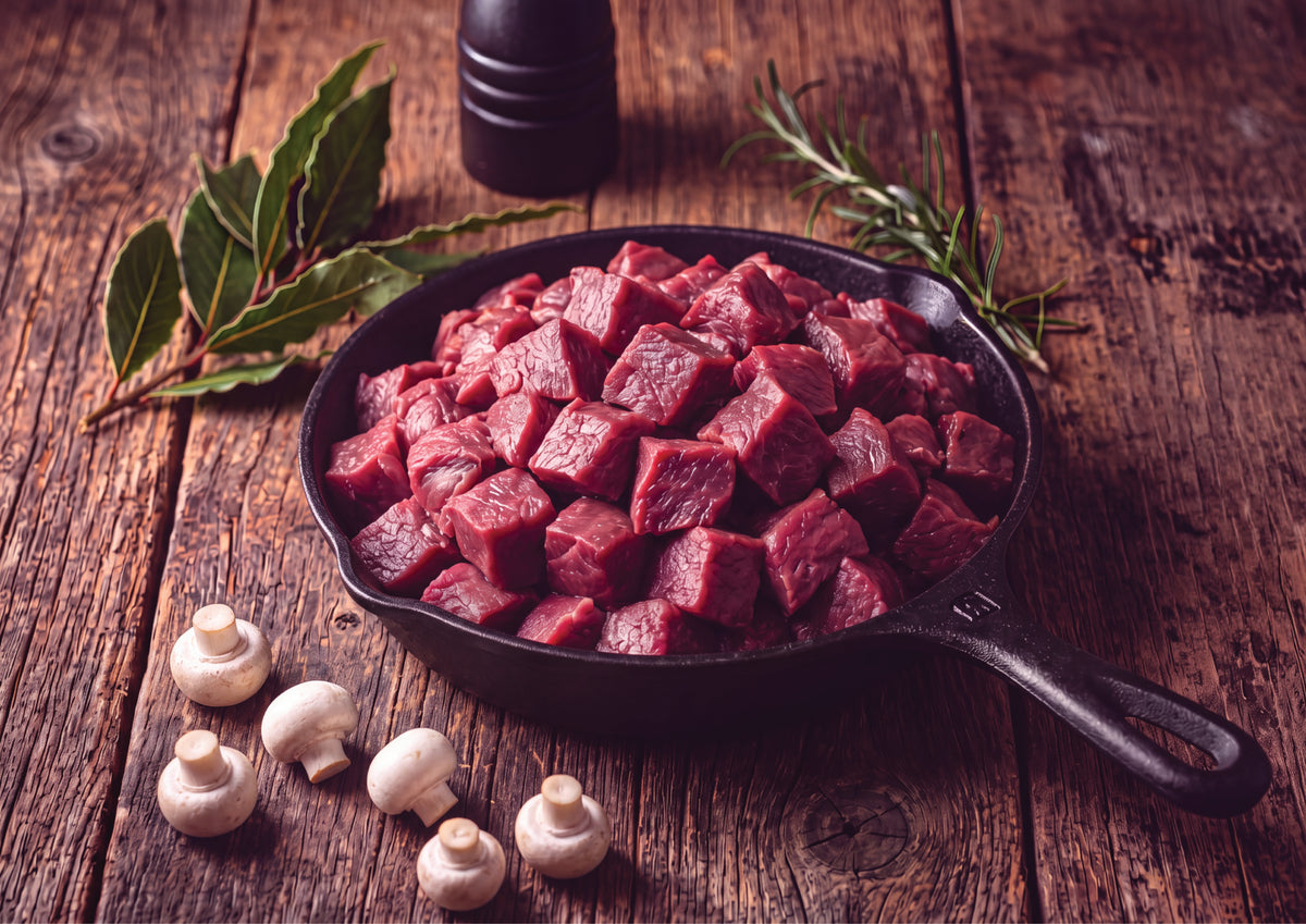 Diced Venison