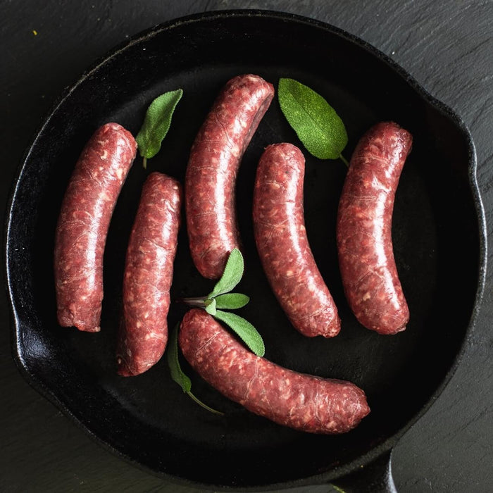 VENISON AND LEEK SAUSAGE