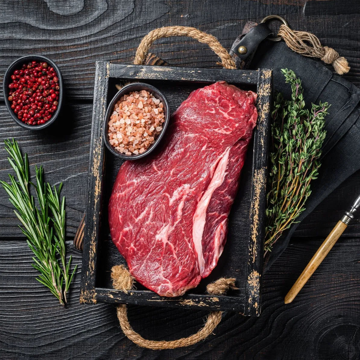 DRY AGED RUMP STEAK 10oz