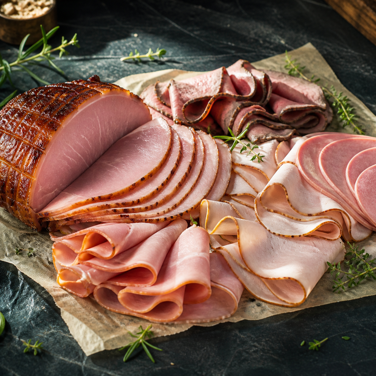 Cooked meats
